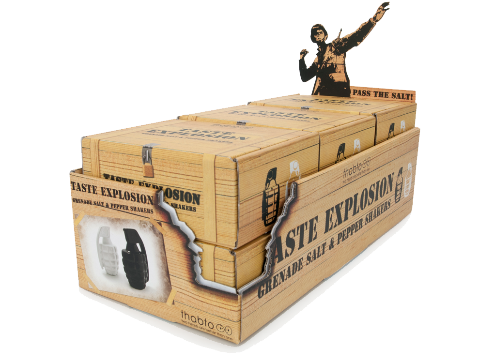 Taste Explosion , Salt & Pepper Grinders - THABTO, THABTO Design Store
- 4