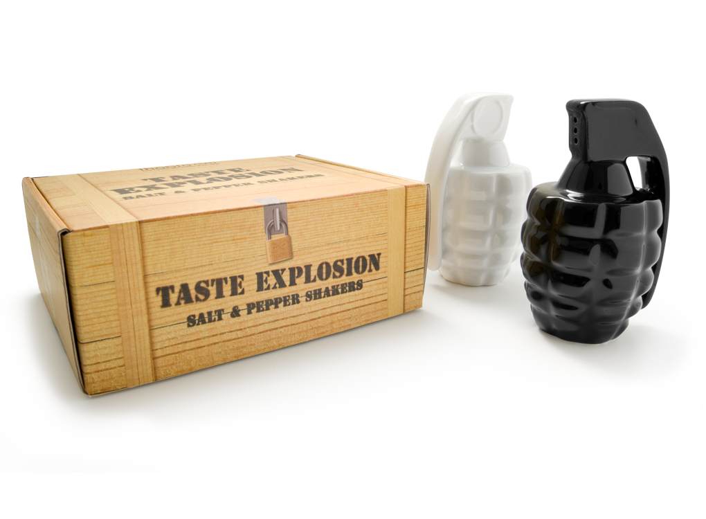Taste Explosion , Salt & Pepper Grinders - THABTO, THABTO Design Store
 - 1