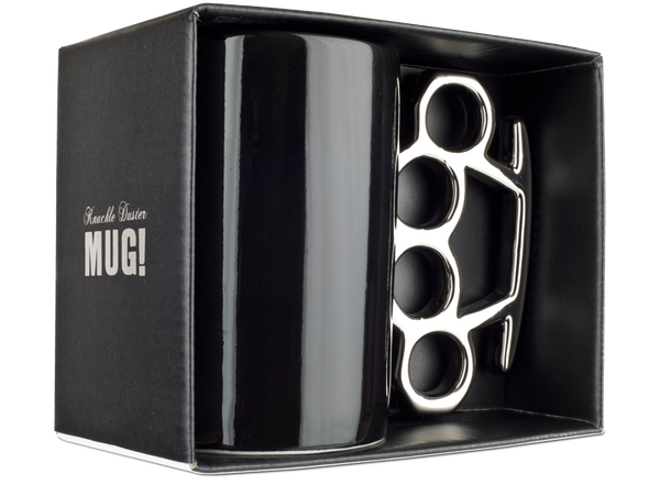 Knuckle Duster Mug | Brass Knuckle Mug - novelty mugs