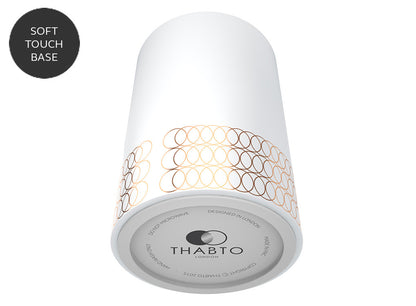 THABTO portobello insulated mug with built in coaster