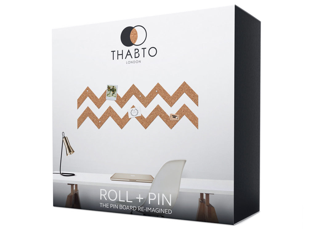 ROLL + PIN - The cork pin board, creatively re-imagined - THABTO