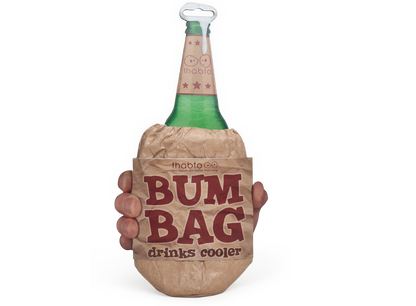 THABTO Brown Paper Bag Bottle Cooler