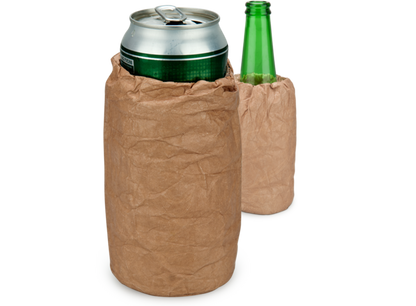 Brown Paper Bag Drinks Cooler by THABTO Pikkii