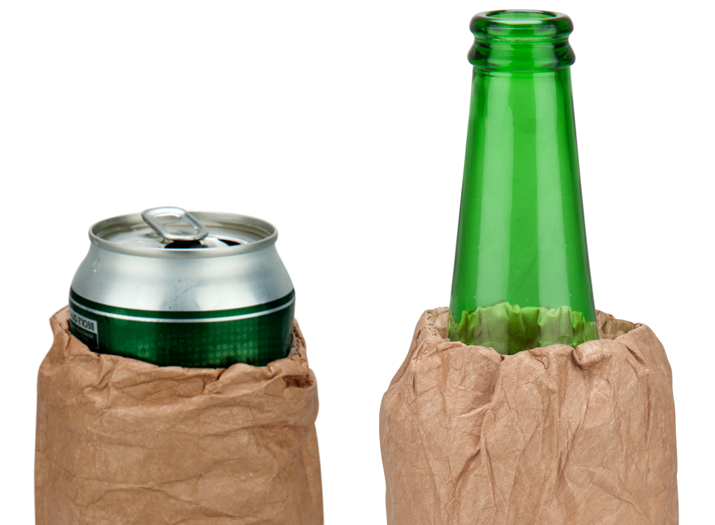 Brown Paper Bag Drinks Cooler by THABTO Pikkii