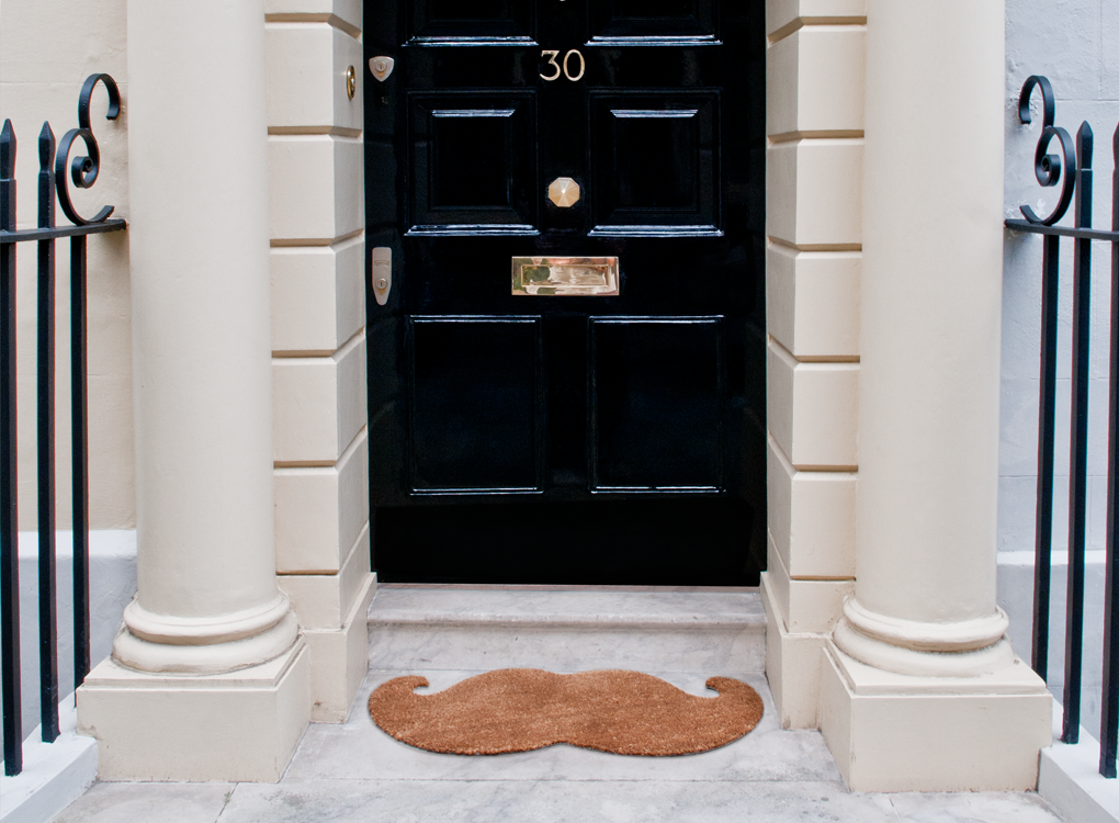 MOUSTACHE DOORMAT , Doormat - THABTO, THABTO Design Store
 - 3