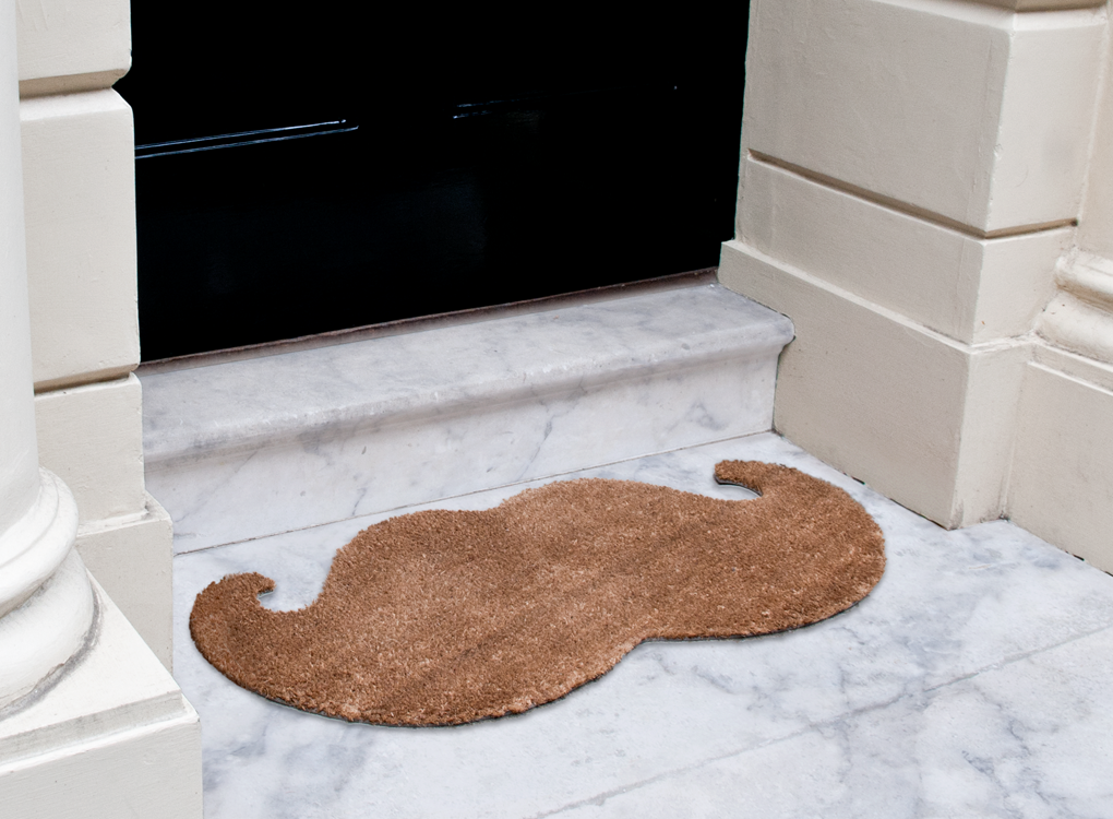 MOUSTACHE DOORMAT , Doormat - THABTO, THABTO Design Store
 - 4