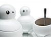 TOM, DICK &amp; HARRY tea sugar and coffee storage jars with spoon by THABTO