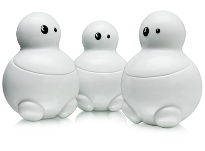 TOM, DICK & HARRY tea sugar and coffee storage jars by THABTO